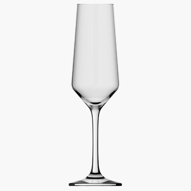 Flûte à champagne élégante et design
