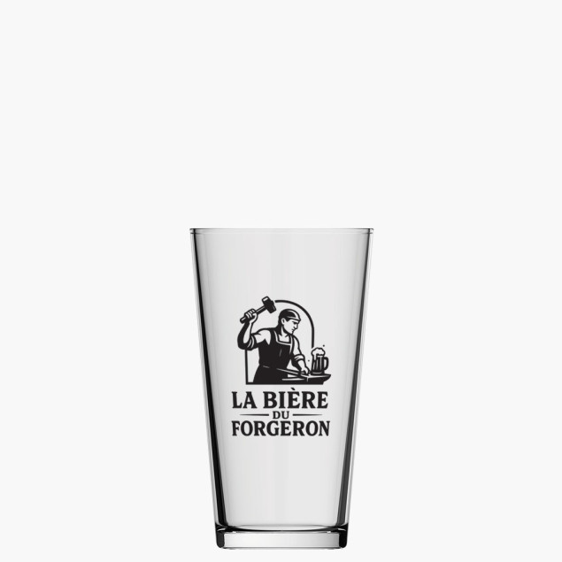 Verre 33cl perconnalisé avec un logo imprimé en sérigraphie