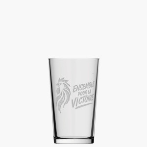 Ensemble pour la victoire - Verre supporter