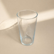 Verre Conical 57 gravé d'un visuel supporter France