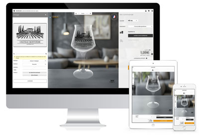 Configurateur de verres personnalisés gratuit